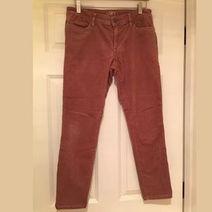 Ann Taylor Loft Relaxed skinny Corduroy Size 27/4p